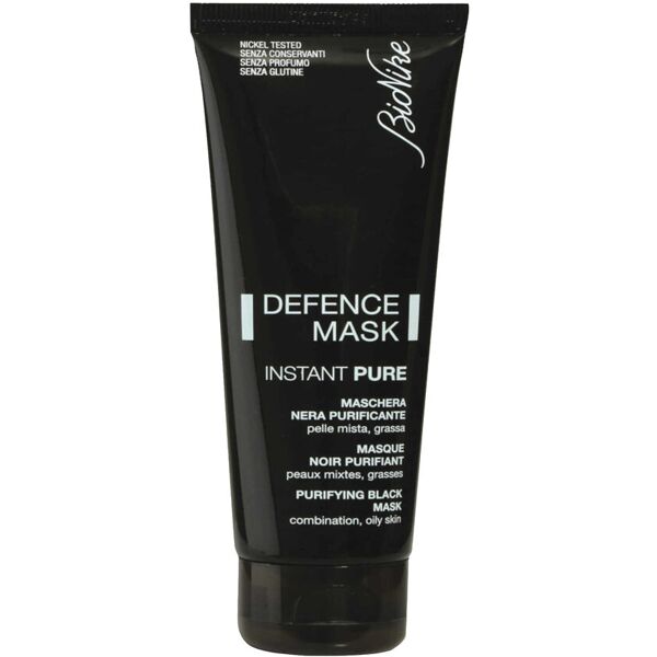 bionike defence - mask instant pure maschera nera purificante 75ml