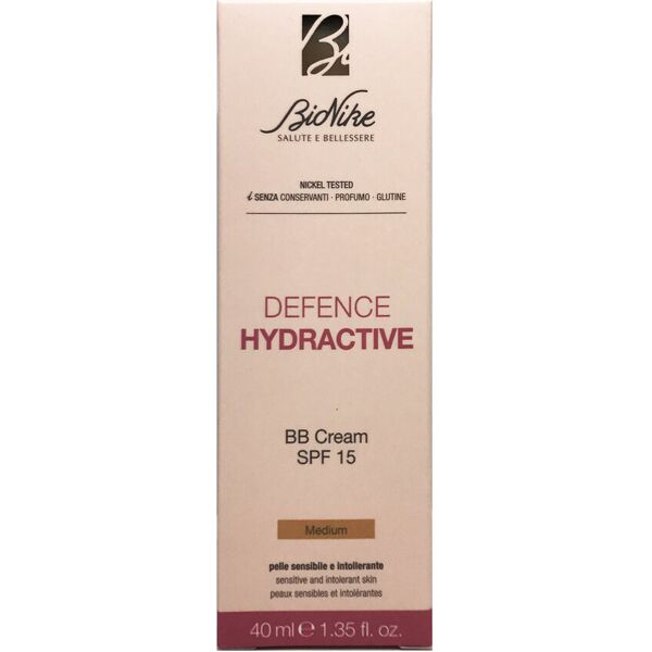 bionike defence hydractive - bb cream spf15 medium 40 ml