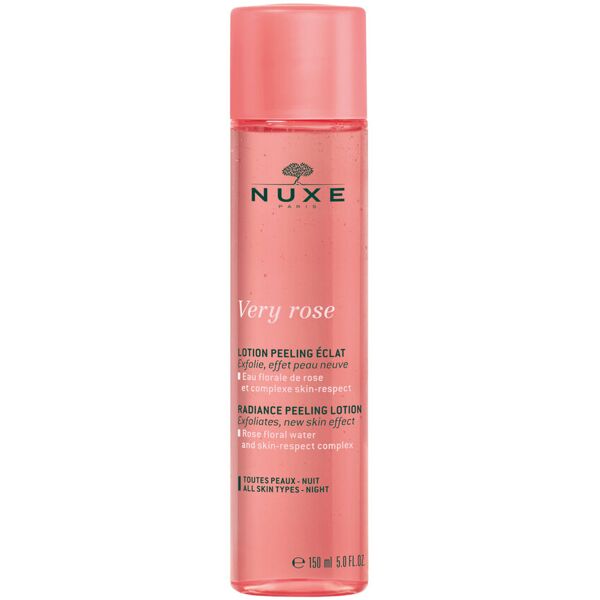 nuxe very rose - lozione esfoliante illuminante 150ml