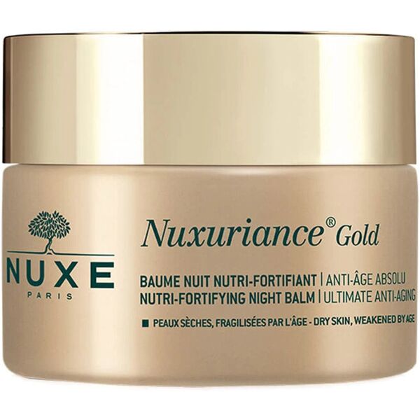 nuxe nuxuriance gold - crema notte nutri-fortificante 50ml