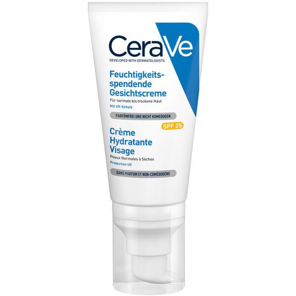 cerave crema viso idratante am spf25 52ml