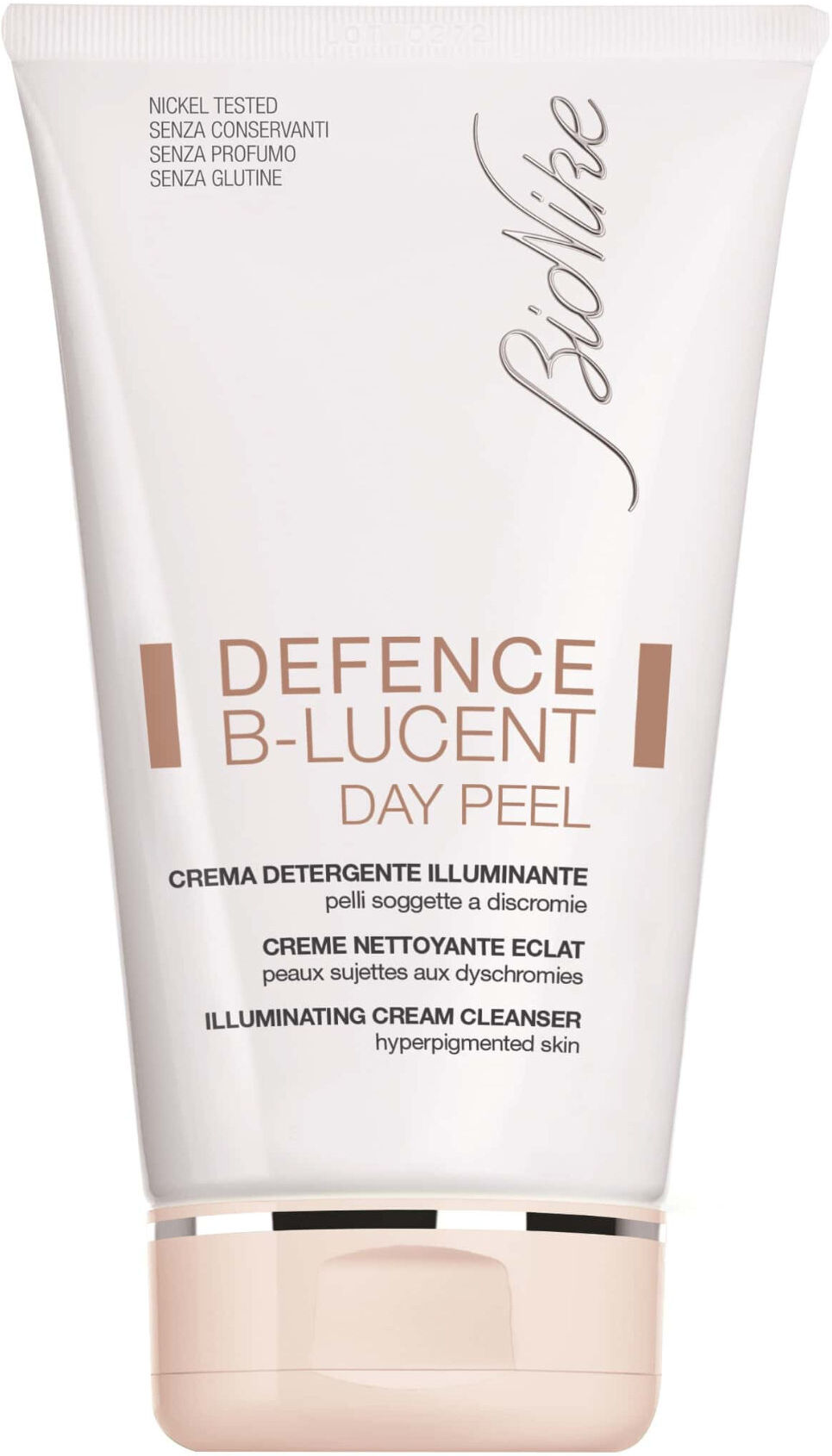 bionike defence - b-lucent day peel crema detergente illuminante 150 ml