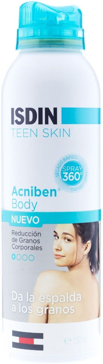 isdin acniben body spray antiacne per corpo 150ml