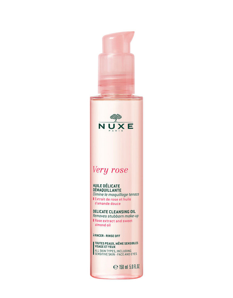 nuxe very rose - olio delicato struccante 150 ml