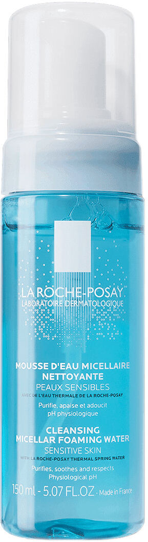 la roche-posay acqua micellare - mousse detergente pelle sensibile 150 ml