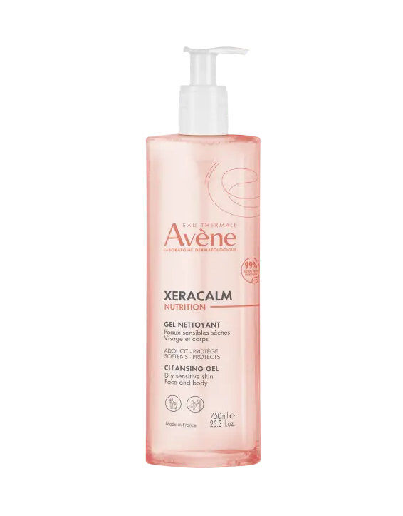 avÈne xeracalm nutrition - gel detergente 750 ml