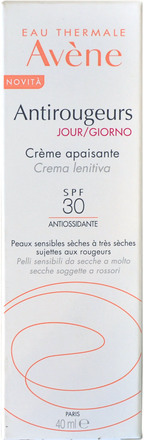 AVÈNE Antirougeurs Giorno Crema Lenitiva 40 Ml