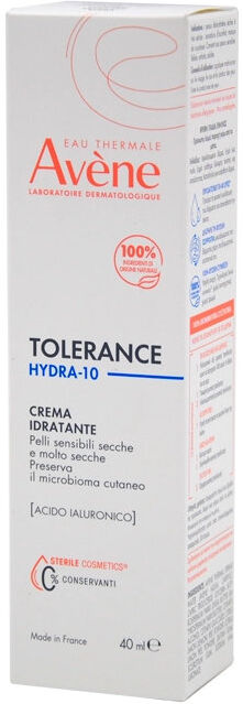 AVÈNE Tolerance - Hydra-10 Crema Idratante 40 Ml