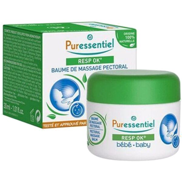 puressentiel resp ok balsamo da massaggio pettorale bebè 30ml