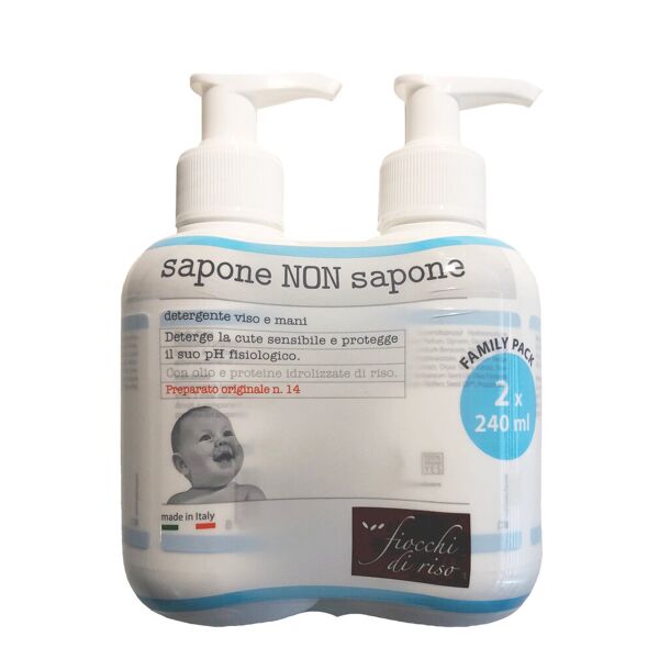 fiocchi di riso bipack sapone non sapone 2 flaconi da 240ml