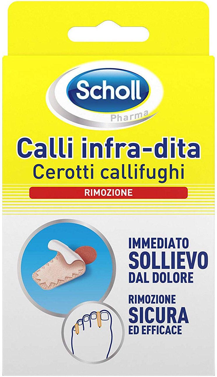 SCHOLL Calli Duri Cerotti Callifughi 4 Cerotti