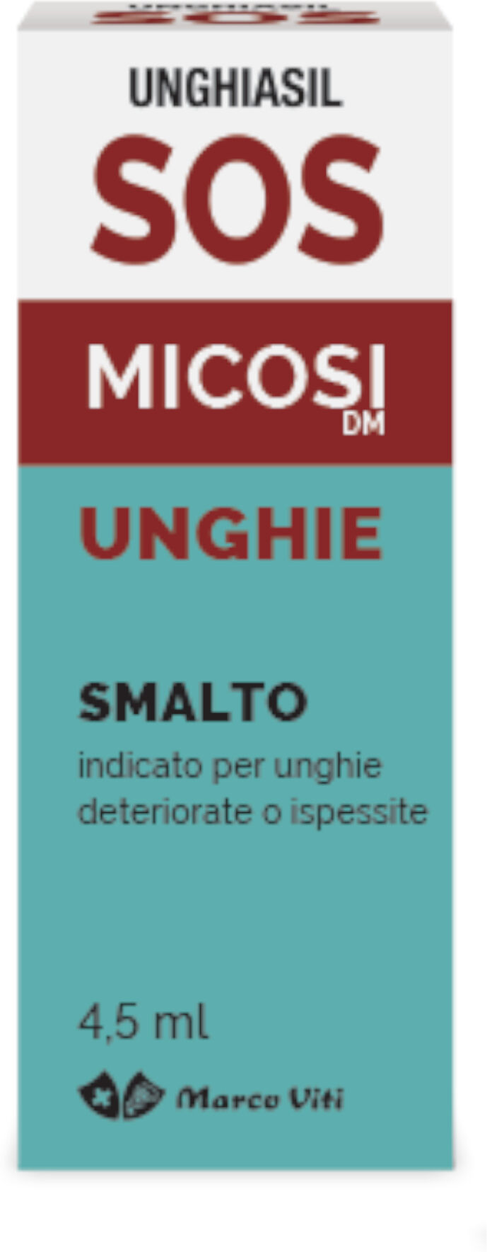 MARCO VITI Unghiasil -Sos Micosi Unghie Smalto 4,5ml