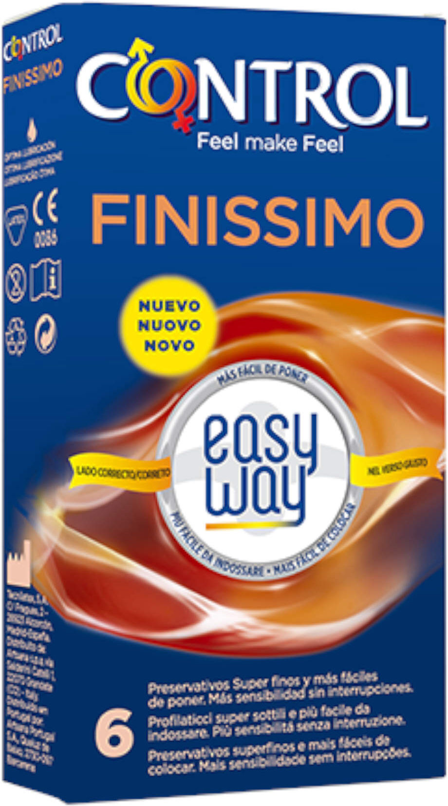 CONTROL Finissimo Easy Way 6 Profilattici