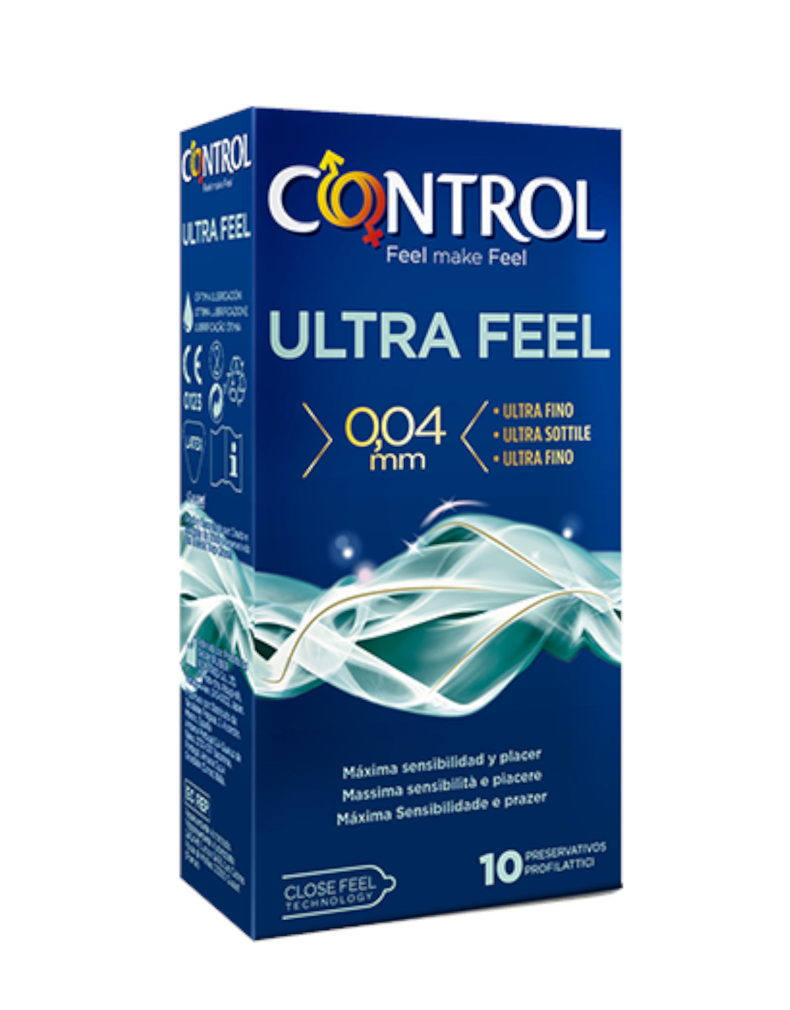 CONTROL Ultra Feel 0.04 Mm 6 Profilattici
