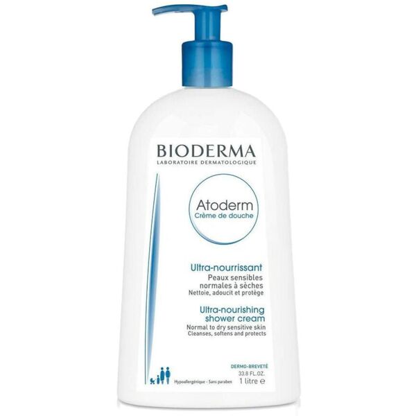 bioderma atoderm crème de douche ultra nourrissant 1000ml