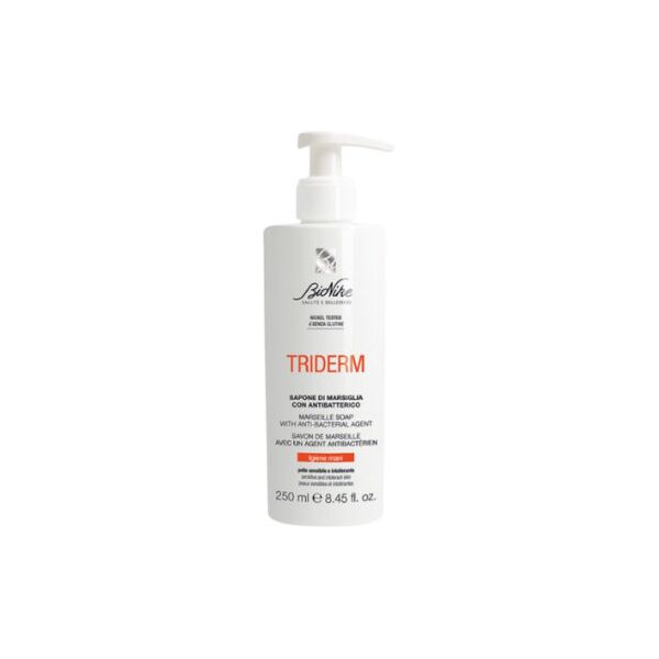 bionike triderm - sapone di marsiglia con antibatterico 250ml