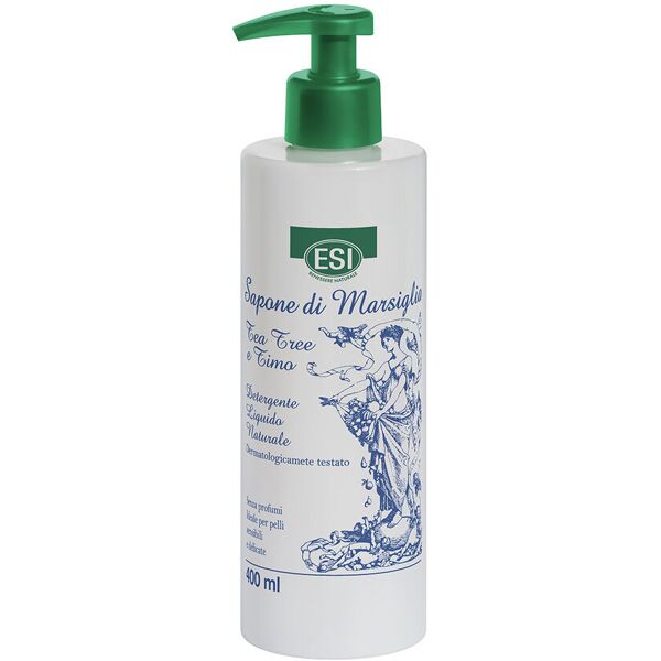 esi sapone di marsiglia - tea tree e timo 400ml