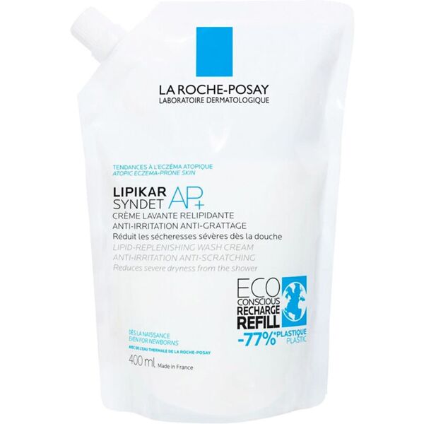 la roche-posay lipikar syndet ap+ - crema detergente relipidante ricarica 400ml