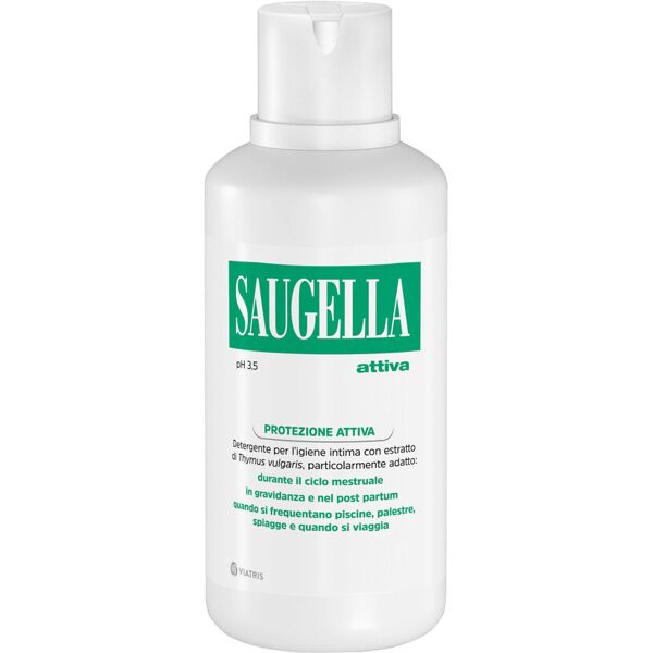 saugella ph 3,5 attiva detergente igiene intima 500ml