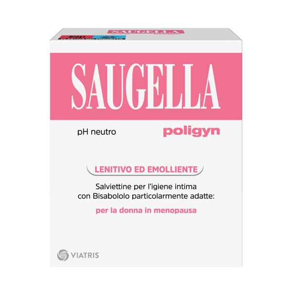 saugella ph neutro poligyn 10 salviettine detergenti