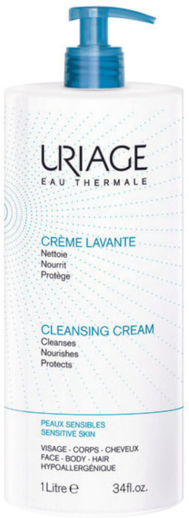 uriage crème lavante senza sapone 1000ml