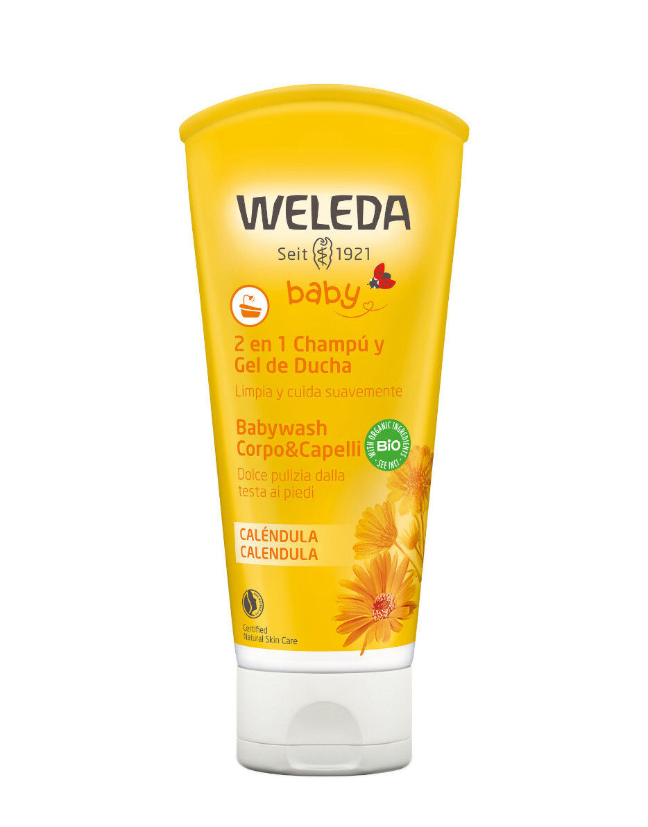 WELEDA Baby - Calendula Babywash Corpo E Capelli 200ml