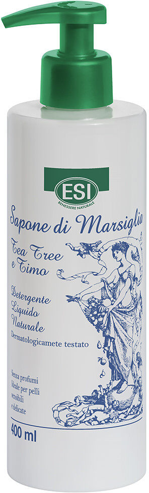 ESI Sapone Di Marsiglia - Tea Tree E Timo 400ml