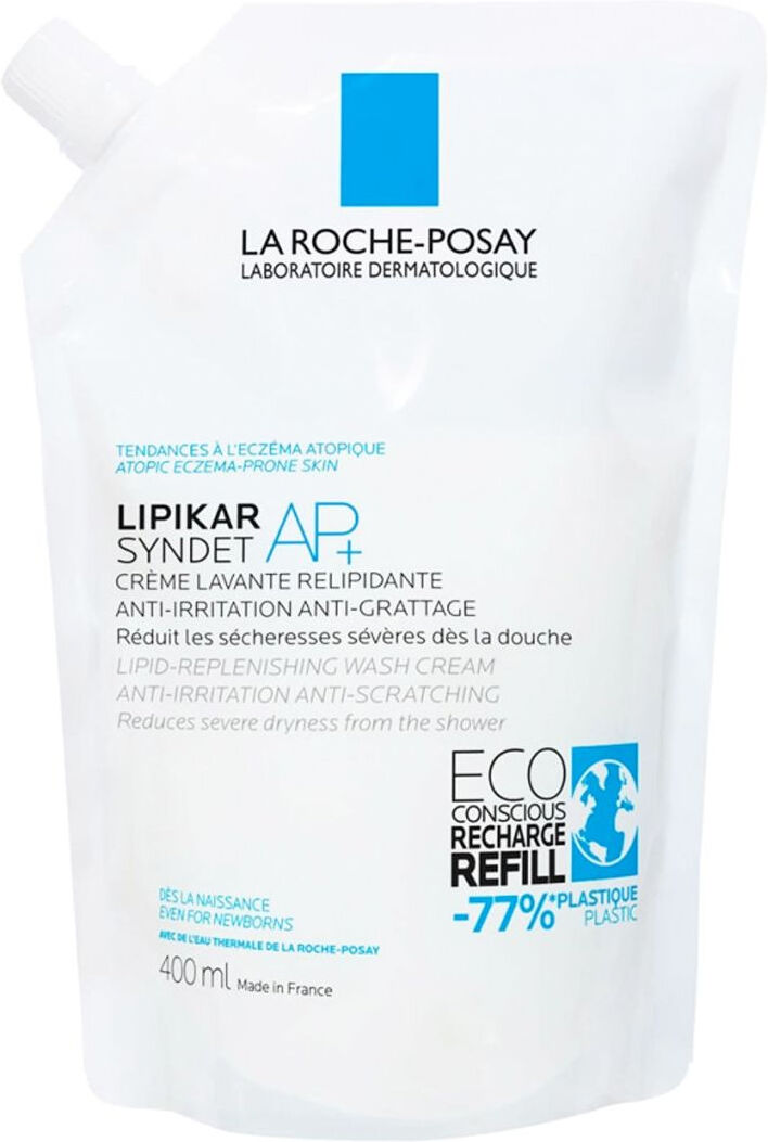 LA ROCHE-POSAY Lipikar Syndet Ap+ - Crema Detergente Relipidante Ricarica 400ml