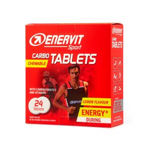 ENERVIT Carbo Tablets 24 Tavolette Masticabili Limone