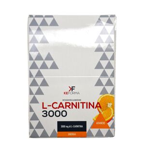 KEFORMA L-Carnitina 3000 24 Fiale Da 25ml Arancia