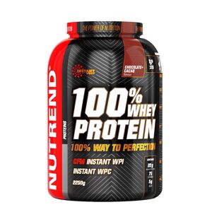 NUTREND 100% Whey Protein 2250 Grammi Cioccolato + Cacao