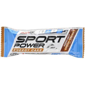 AMIX Sport Power Energy Cake 1 Barretta Da 45 Grammi Arancia Rossa Con Caffeina