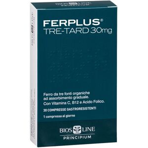 BIOS LINE Principium - Ferplus Tre-Tard 30 Mg 30 Compresse