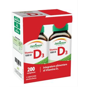 JAMIESON Vitamina D3 2 Confezioni Da 100 Compresse