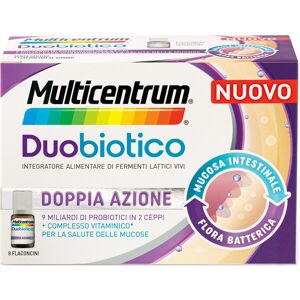 MULTICENTRUM Duobiotico 8 Flaconcini Da 7ml