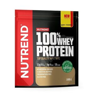 NUTREND 100% Whey Protein 1000 Grammi Banana Fragola