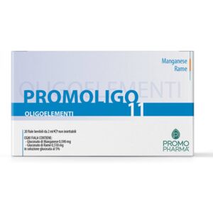 PROMOPHARMA Promoligo 11 Manganese / Rame 20 Fiale Da 2ml