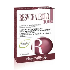 PHARMALIFE Resveratrolo 100% 30 Compresse