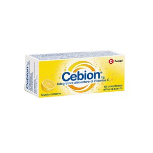 Cebion 1 G Effervescente Limone 10 Compresse Effervescenti