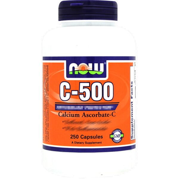 now foods c-500 calcium ascorbate-c 250 capsule