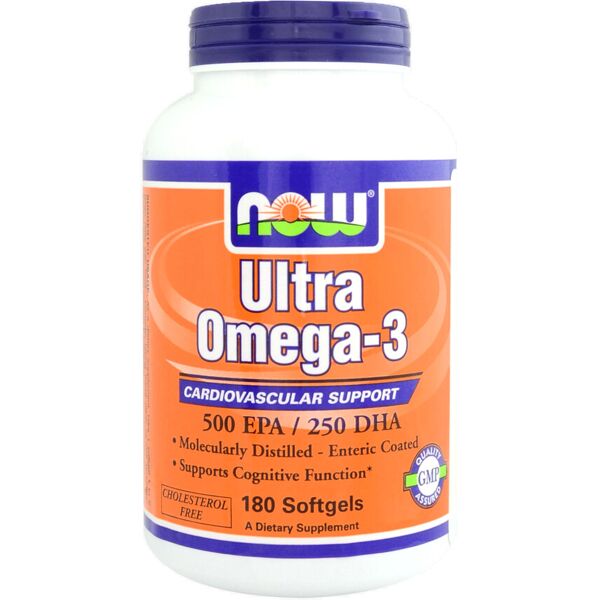 now foods ultra omega-3 180 capsule