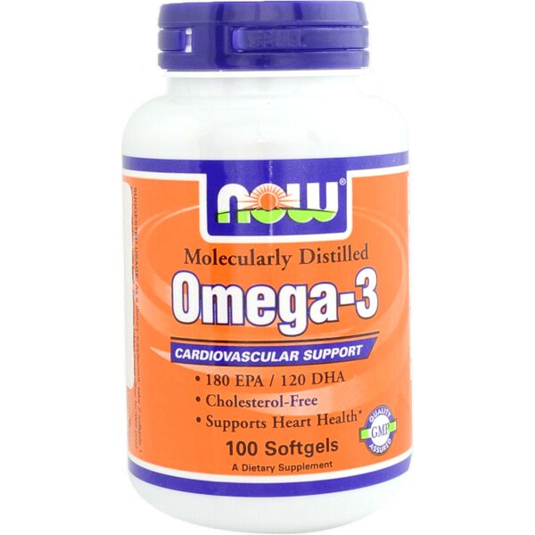 now foods omega-3 100 capsule