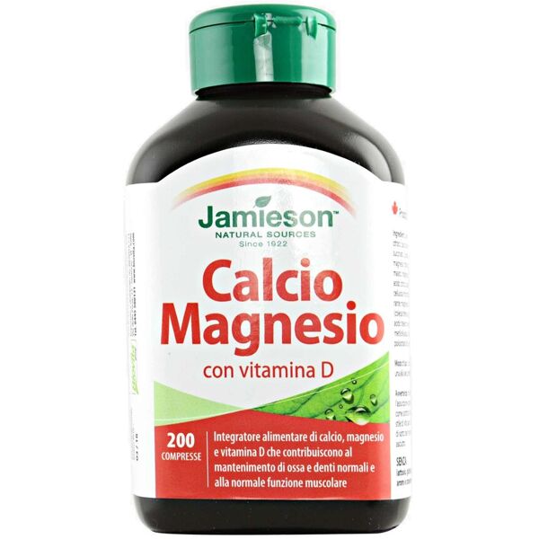 jamieson calcio magnesio con vitamina d 200 compresse