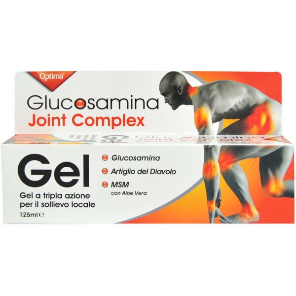 optima glucosamina joint complex - gel 125ml