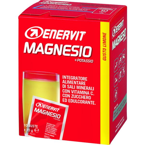 enervit magnesio + potassio 10 buste da 15 grammi limone