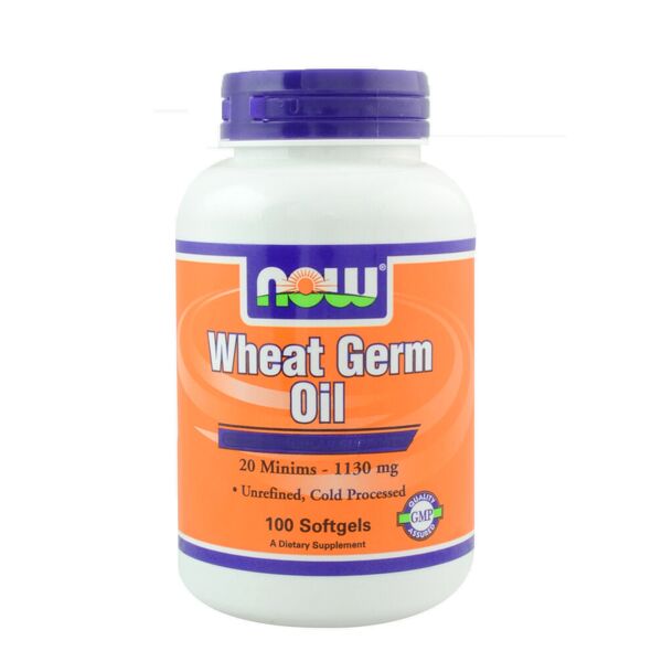 now foods wheat germ oil 100 softgel