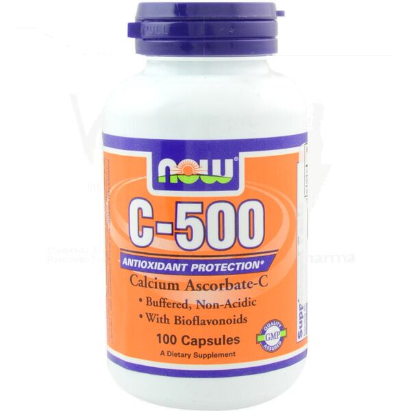 now foods c-500 calcium ascorbate-c 100 capsule