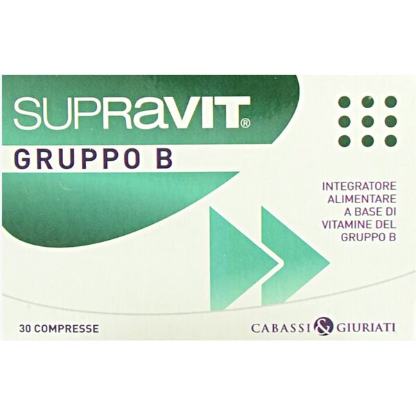 cabassi & giuriati supravit - gruppo b 30 compresse