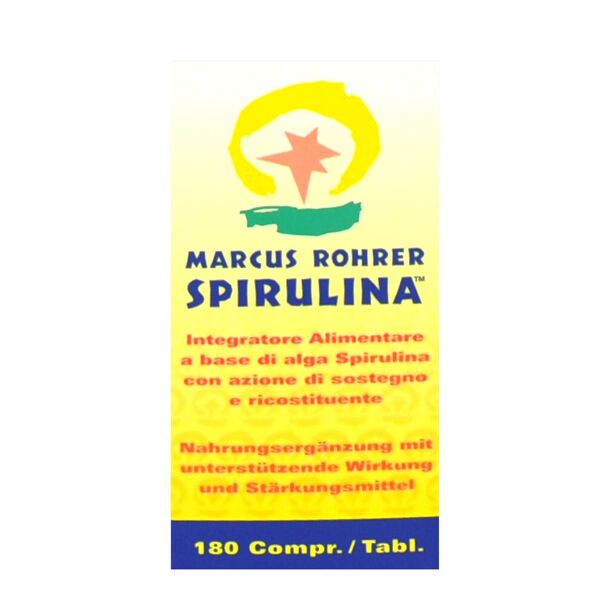 cabassi & giuriati marcus rohrer - spirulina 180 compresse