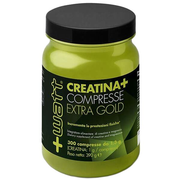 +watt creatina+ compresse extra gold 300 compresse